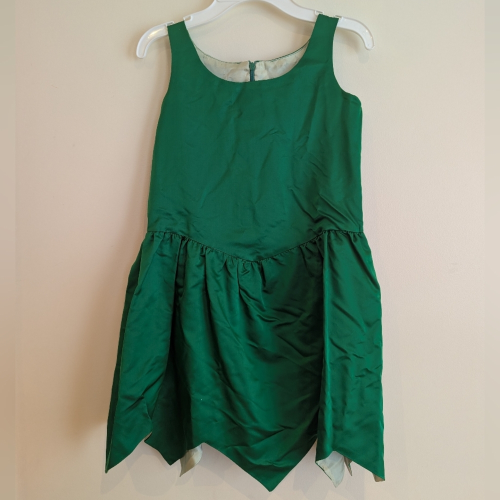 Charming Green Tinkerbell Kids Costume Dress